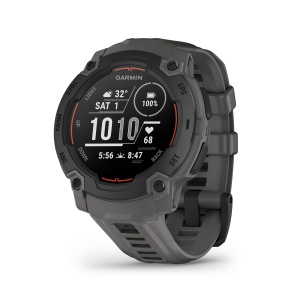 Garmin - Instinct 3 - 45 mm AMOLED - Black with Bolt Blue | Black Band - Img 177