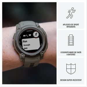 Garmin INSTINCT E - 40 mm galben Lime - smartwatch robust cu GPS - Img 11