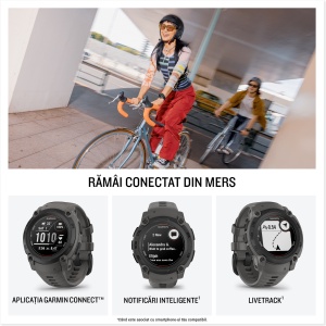 Garmin INSTINCT E - 40 mm negru - smartwatch robust cu GPS - Img 12