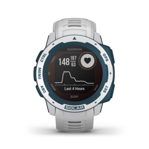 Garmin - Instinct Solar Surf edition - Cloudbreak - ceas inteligent cu GPS cu functii avansate pentru sport si incarcare solara - Img 24