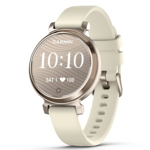 Garmin - Lily 2 - Active - Jasper Green Bezel with Jasper Green Silicone Band - Img 1