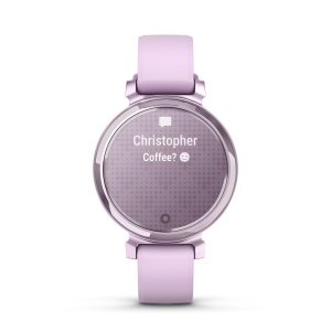 Garmin - Lily 2 smartwatch - Lila metalic - curea lila din silicon - Img 6