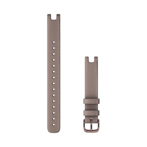 Garmin Lily curea piele italiană 14mm - paloma cu elemente metalice bronz închis - large - Img 2
