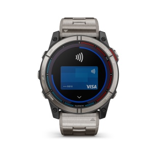Garmin - quatix 7x Solar Titanium - ceas inteligent premium cu GPS cu functii avansate pentru sport si navigatie - Img 3
