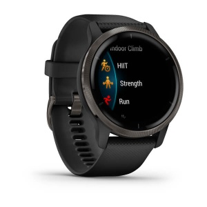 Garmin - Venu 2 smartwatch cu GPS și AMOLED - rama gri ardezie și carcasă neagră cu brățară din silicon - Img 8