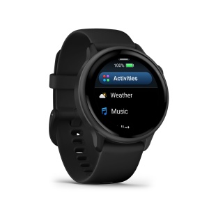 Garmin - vivoactive 6 smartwatch cu GPS și AMOLED - ramă gri slate din aluminiu - carcasă neagră şi bratara din silicon - Img 4