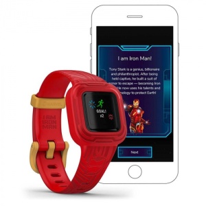 Garmin Vivofit Jr. 3 - curea schimb - rosu Marvel Iron Man - Img 3