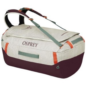 Geanta Osprey Transporter 65 Alb/Burgundy