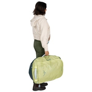 Geanta Osprey Transporter 65 Lime/Albastru - Img 10