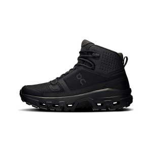 Ghete Femei ON Cloudrock Mid WP Black-Black - Img 2