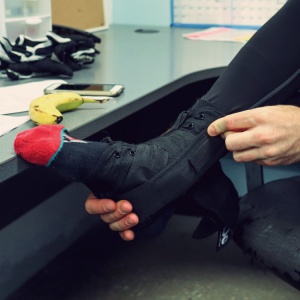 Glezniere TSG Ankle Support - Black L/XL - Img 16
