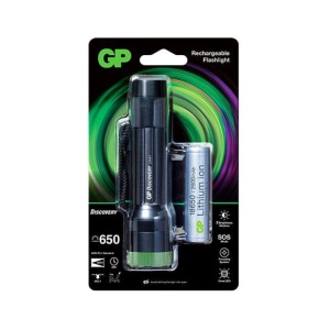 GP - Lanterna reincarcabila Discovery CR41, 650 lm, 1x18650 Lithium ion 2600mAh - negru - Img 7