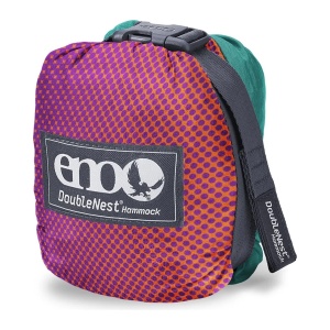 Hamac Unisex ENO DoubleNest Hammock Day to Night Orange - Img 2