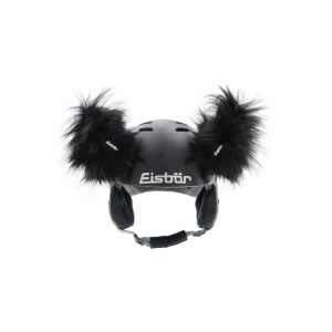 Husa Casca Copii Lux Horn Black One Size