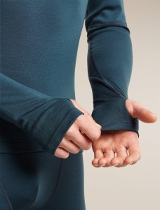 Icebreaker - bluza - 300 MerinoFine Polar LS Half Zip - Abyss - L - Img 7