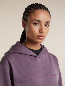 Icebreaker - hanorac - 360 RealFleece Elemental LS Hood W - Grey Plum - L - Img 7