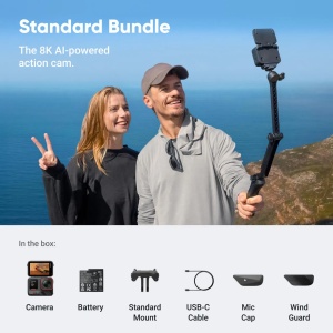 Insta360 Ace Pro 2 – Cameră de acțiune profesională 8K cu senzor 1/1.3″ şi lentilă Leica - Img 2