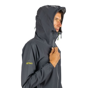 Instinct - Jacheta impermeabila unisex Ultra Rain Shell - gri antracit - Img 4