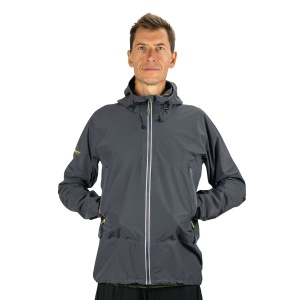 Instinct - Jacheta impermeabila unisex Ultra Rain Shell - gri antracit - Img 14