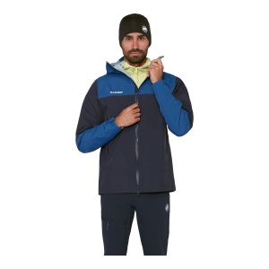 Jacheta Barbati Mammut Alto Guide HS Hooded Marine-Tschiel - Img 2