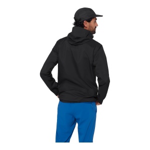 Jacheta Barbati Mammut Ducan HS Hooded Black - Img 3
