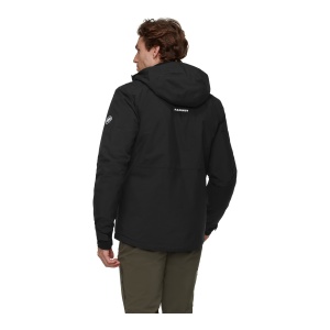 Jacheta Barbati Mammut Linard HS Thermo Hooded Black - Img 3
