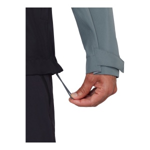 Jacheta Barbati Mammut Linard Light HS Hooded Black-Strata - Img 6