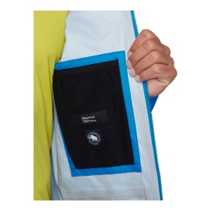 Jacheta Barbati Mammut Taiss Light HS Hooded Glacier Blue - Img 9
