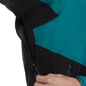 Jacheta Barbati MammutAlto Light 3 In 1 Hs Hooded Deep Teal-Black - Img 5