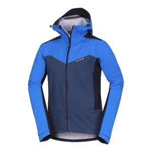 Jacheta Barbati Northfinder Softshell Aurelian Blue Black - Img 7