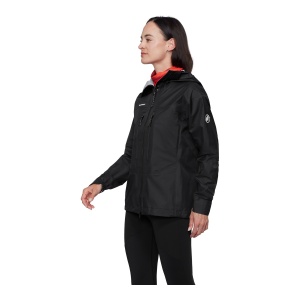 Jacheta Femei Mammut Taiss Light HS Hooded Black - Img 4
