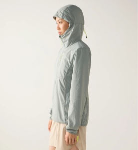 Jachetă izolată Haglöfs L.I.M Mimic Barrier Hood damă - verde - Img 3