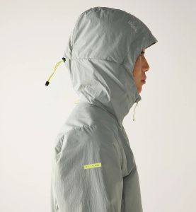 Jachetă izolată Haglöfs L.I.M Mimic Barrier Hood damă - verde - Img 13