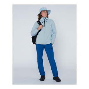 Jacheta Softshell Femei Mammut Ultimate Comfort So Hooded Nebla - Img 9