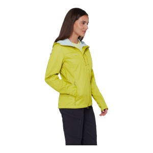 Jacheta Softshell Femei Mammut Ultimate VIII SO Hooded Acacia - Img 4