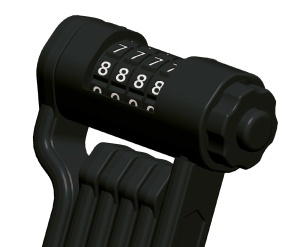 Lacăt Bikefun Barricade Code4 negru L9001A