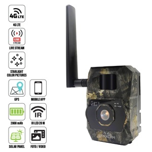 LYNXCAM Camera live vision cu GPS APP 4G LTE Full HD Panou Solar - Img 2