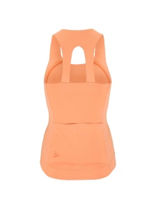 Maieu ciclism Craft Endur Singlet damă - caisă - Img 2