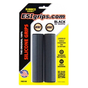 Mansoane ESI Ribbed Chunky - negru