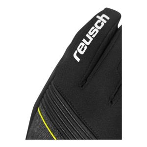 Manusi Schi Barbati Reusch Louis R-Tex XT Black Melange-Safety Yellow-Brilliant Blue - Img 3