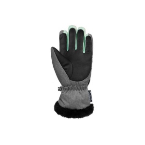 Manusi Schi Copii Reusch Stella R-TEX® XT Grey Melange/Aurora Blue - Img 2
