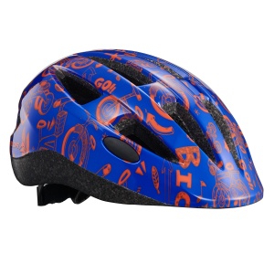Merida - casca ciclism pentru copii Power helmet - albastru model rosu - Img 2