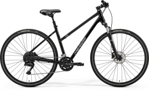 Merida Crossway 100 Iii2 Damă Lucios Negru (Argintiu)