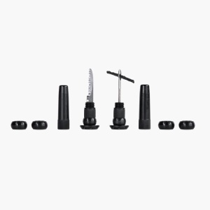 Muc-Off - Kit reparatie fisura anvelopa bicicleta Stealth Tubeless Puncture Plug - negru
