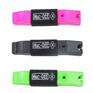 Muc-Off - set doua leviere reparatii bicicleta Rim Stix Tyre Levers - Negru Verde Roz - Img 3