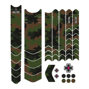 Muc-Off - set stickere protectie cadru bicicleta Frame Protection Kit E-MTB - Camuflaj - Img 2
