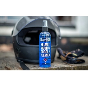 Muc-Off - solutie curatare echipament bicicleta Helmet Visor &amp; Goggle Cleaner - 250ml - Img 3