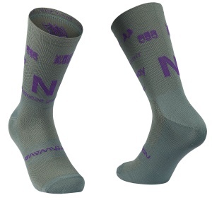 Northwave - sosete ciclism - Type Sock - Sage | Dark Purple
