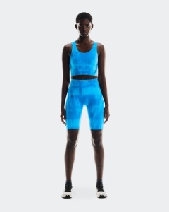 On - bustiera - Studio Open Back Crop - Blue - L