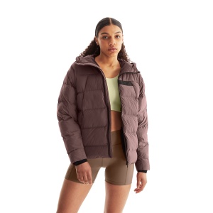 On Cloud - geaca puf vreme rece pentru femei Challenger W Jacket - maro deschis - Img 2
